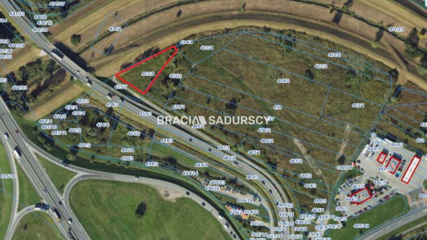 Działka przy Węźle Mirowskim autostrady A4 miniaturka 5