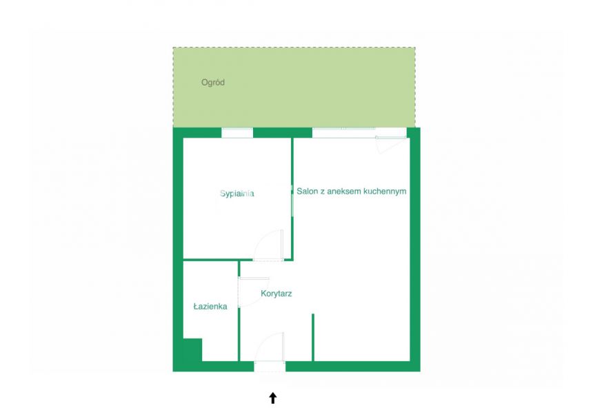 Gdańsk Letnica, 863 000 zł, 40.78 m2, 2 pokojowe miniaturka 19