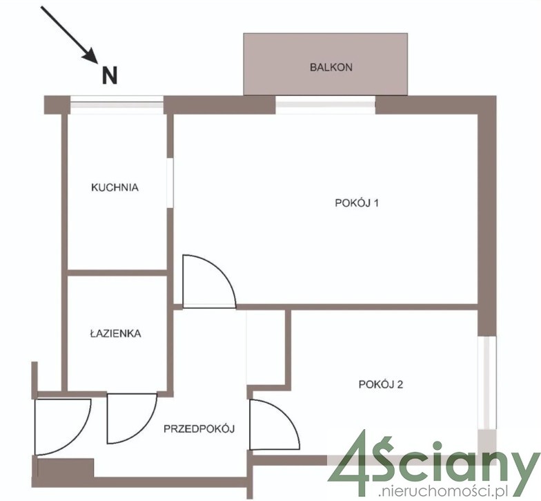 Warszawa Bielany, 599 000 zł, 35.2 m2, w bloku miniaturka 8