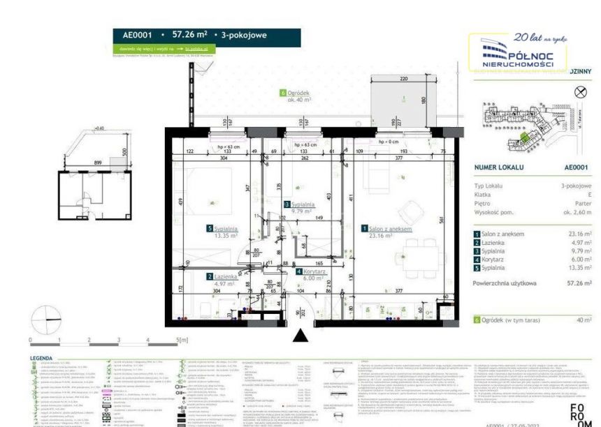 Trzy pokoje + ogródek 40m2 na Tarchominie IIQ 2025 - zdjęcie 1