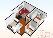 2 pok. 46 m² z wyposażeniem balkon Mosina Krosno miniaturka 14