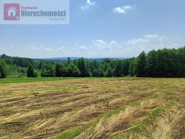 Widokowa działka blisko Kalwarii Zebrzydowskiej