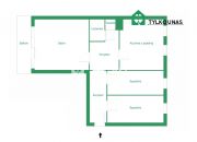 Gdańsk Zaspa, 830 000 zł, 77.5 m2, pietro 2/4 miniaturka 17