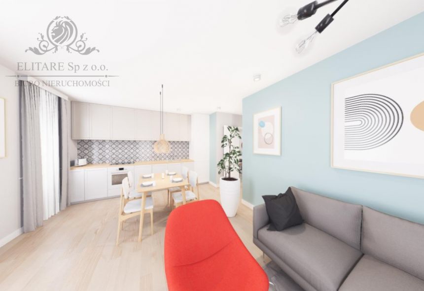 Mieszkanie nowe 3pok, 58,67m2 z balkonem/ Krzyki, Brochów, Wrocław miniaturka 4