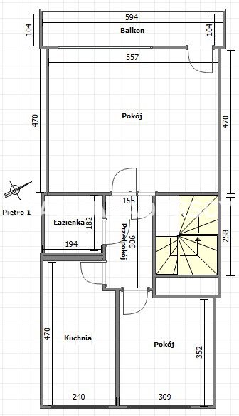 Kraków Olsza, 2 800 000 zł, 173.41 m2, jasna kuchnia z oknem miniaturka 22