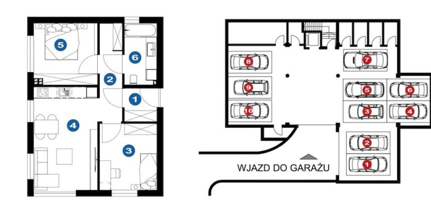 MIESZKANIE 57,16 M2 Z OGRODEM 29 M2 - DĘBNIKI miniaturka 7