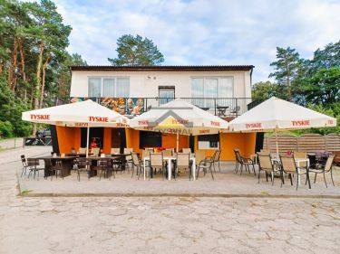 Lokal gastronomiczny nad jeziorem,przy samej plaży