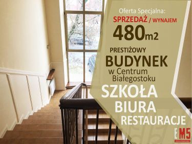 Białystok Centrum 3 300 000 zł 480 m2