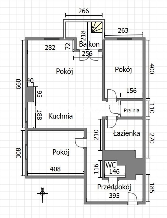 NOWOCZESNY APARTAMENT, 3-POK UL. MADALIŃSKIEGO miniaturka 48