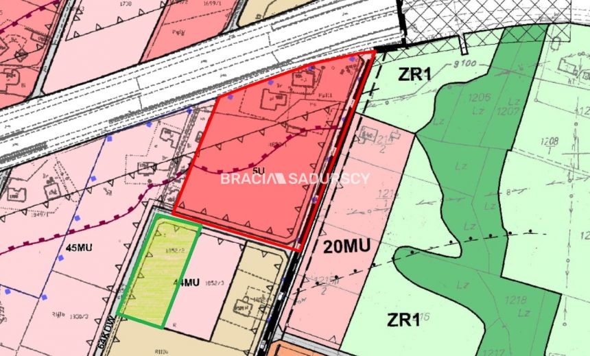działka budowlano-usługowa w Głogoczowie miniaturka 4
