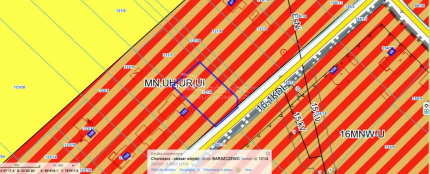 Idealna działka budowlana - 956m2 Barszczewo miniaturka 3