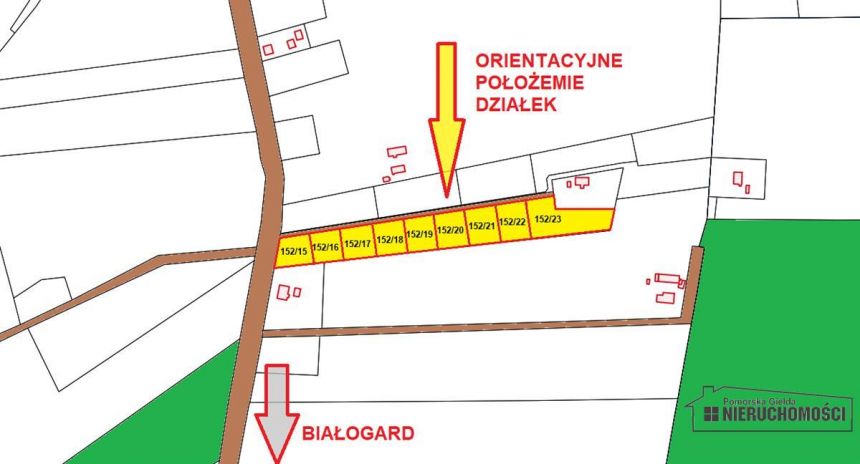 Działka budowlana - KOSZALIN OKOŁO 20 KM - na raty miniaturka 5