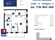 Lublin, 823 753 zł, 62.17 m2, z garażem miniaturka 2