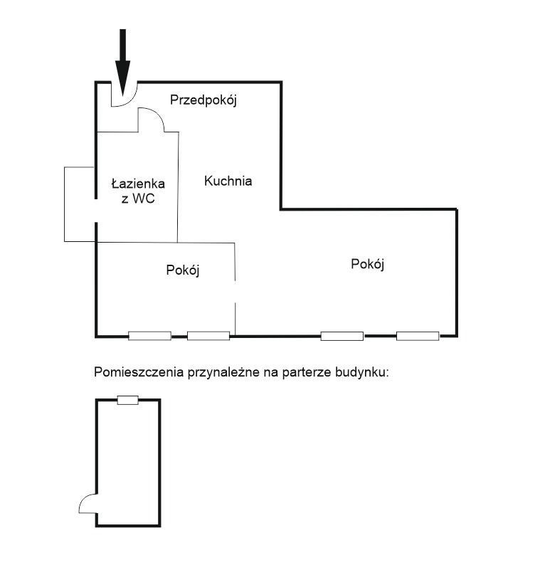 2pokoje*Sołtysowice*Ogródek*Oddzielna Kuchnia miniaturka 14