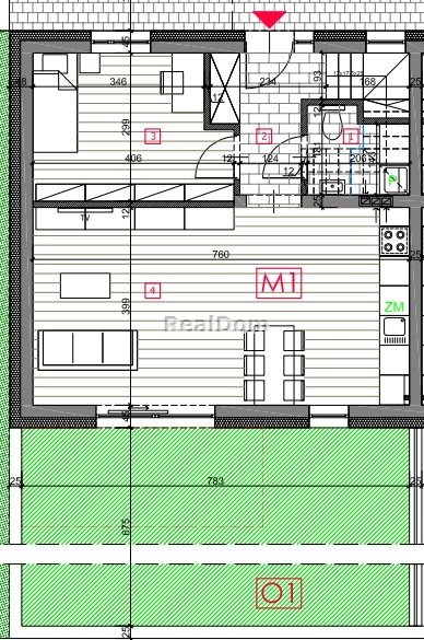 Segmenty Bliźniaka Gaj Mogilany 10 min  Kraków miniaturka 7