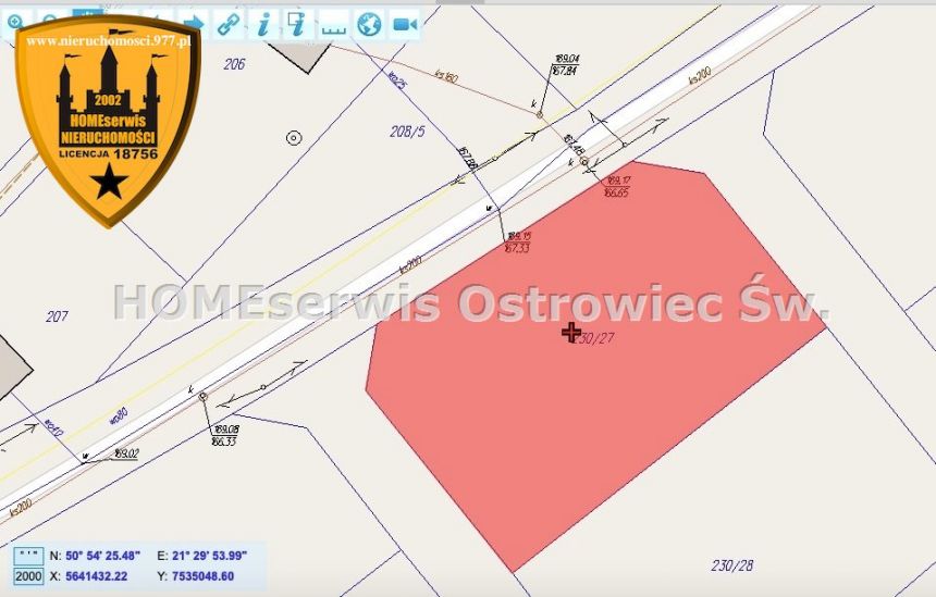 Działka na sprzedaż 1038m2 Piaski Brzóstowskie - zdjęcie 1
