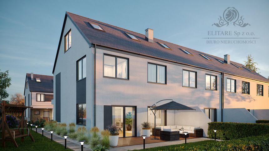Dom szereg środ. pow. 144,28m2 z ogrodem 70m2, Wrocław Jerzmanowo miniaturka 9