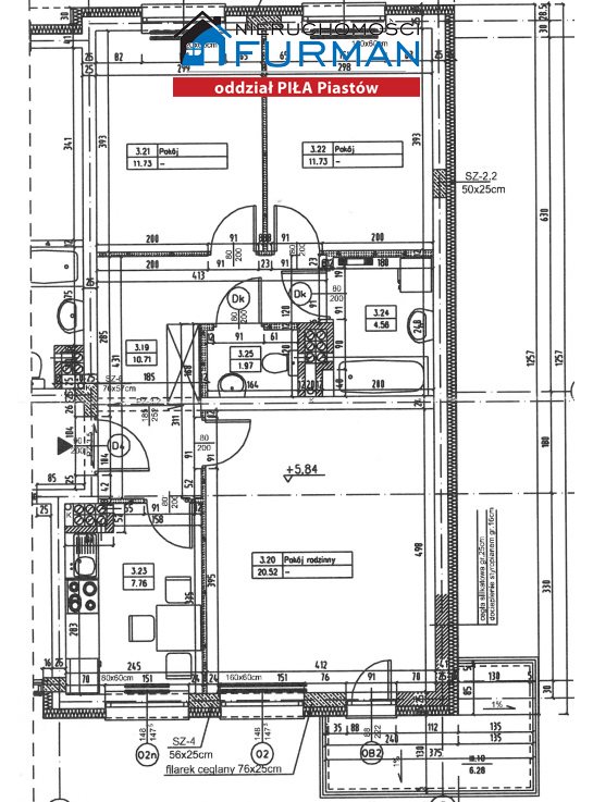 Piła, 2 000 zł, 68.98 m2, umeblowane miniaturka 16