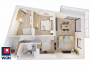 Brodnica, 381 623 zł, 63.71 m2, pietro 2 miniaturka 1