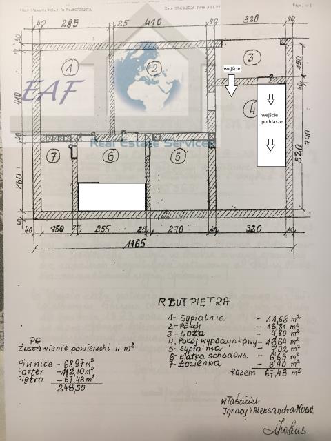 Zielonka, 2 000 zł, 67.48 m2, pietro 1 - zdjęcie 1