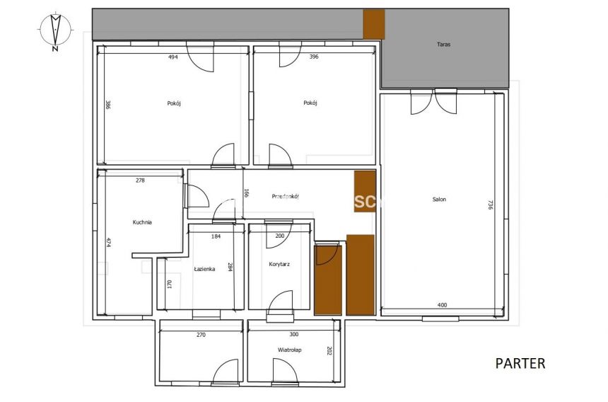 Kraków Rajsko, 1 950 000 zł, 260 m2, umeblowany miniaturka 9