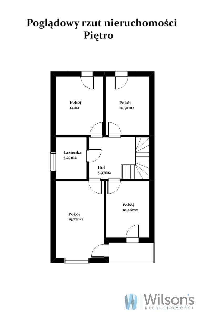 Góraszka, 1 050 000 zł, 126 m2, pół bliźniaka miniaturka 19