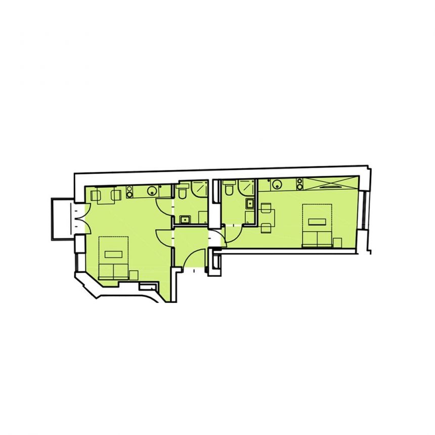 MIESZKANIE-2 POKOJE-KAZIMIERZ- SKAŁECZNA - 45,80M2 miniaturka 6