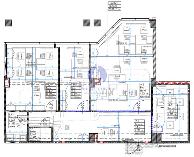 Śródmieście: biuro 136,84 m2 miniaturka 2