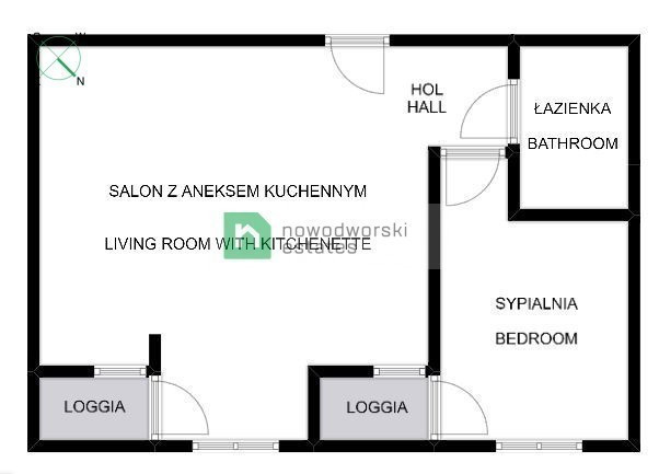 Dwupokojowe mieszkanie ul. Wielicka 111 miniaturka 12
