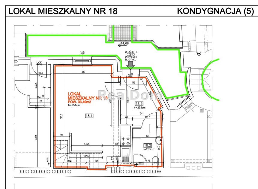 2 poziomowe mieszkanie w centrum Krakowa miniaturka 3