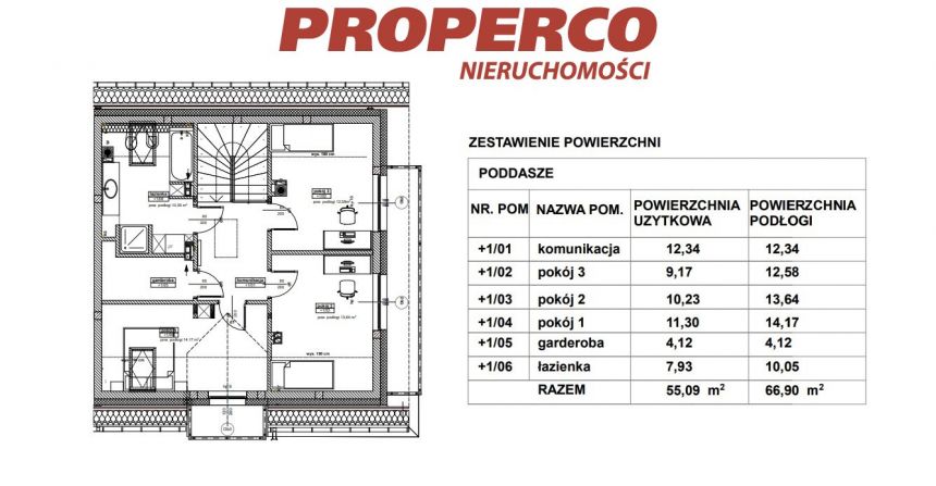 Dom bliźniak, 4 pokoje, 128 m2, Ostra Górka miniaturka 5