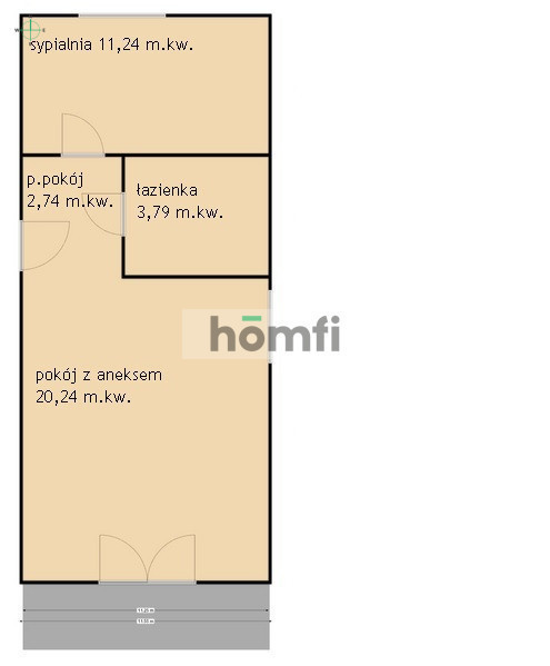 Nowoczesne, 2-pokojowe mieszkanie NOVA Graniczna miniaturka 9