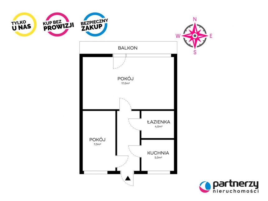 Gdańsk Przymorze, 569 000 zł, 38 m2, parter miniaturka 15