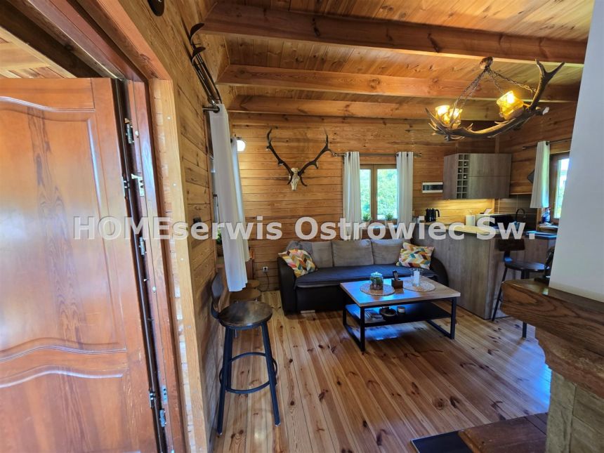 Dom z bali góralski Czerwona Góra działka 4600 m2 miniaturka 14