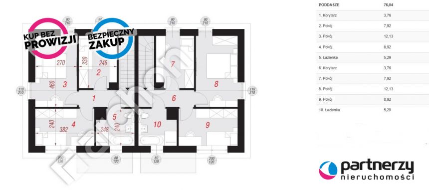 Żukowo, 625 000 zł, 81.39 m2, bliźniak miniaturka 18