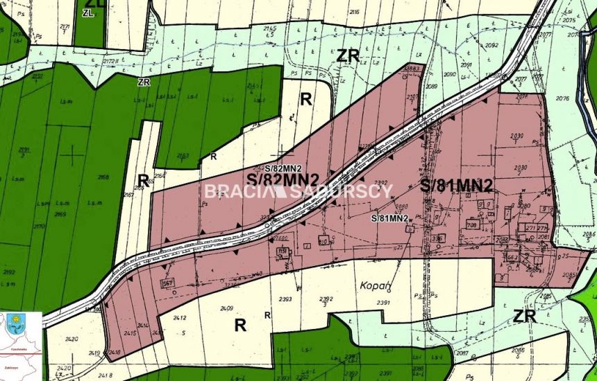 Siepraw, 655 000 zł, 57 ar, budowlana miniaturka 4