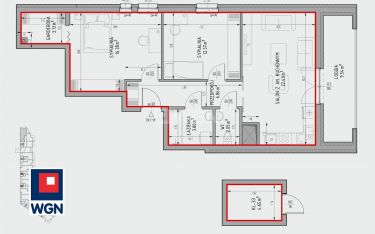 Lublin Felin, 623 844 zł, 67.08 m2, do wykończenia