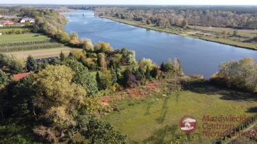 Piękna działka budowlana z linią brzegową Narwii