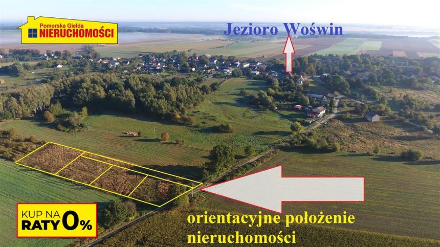 70 km od Szczecina działka budow. - 2 km od Jezior miniaturka 1