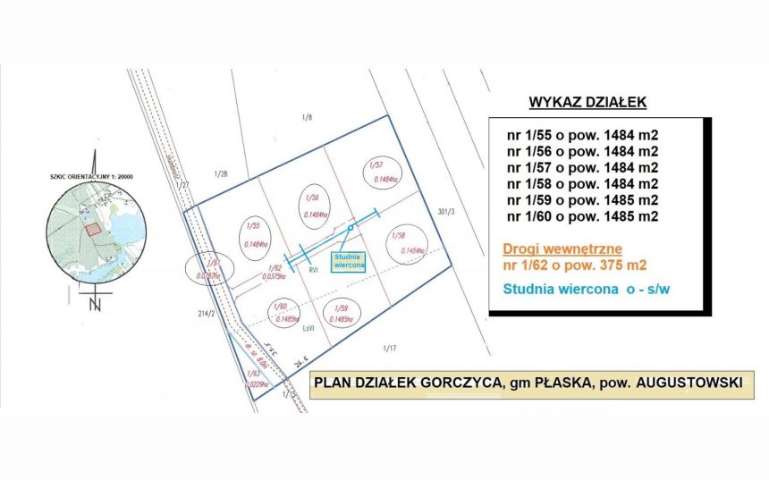 Gorczyca, 155 000 zł, 14.84 ar, zalesiona miniaturka 8