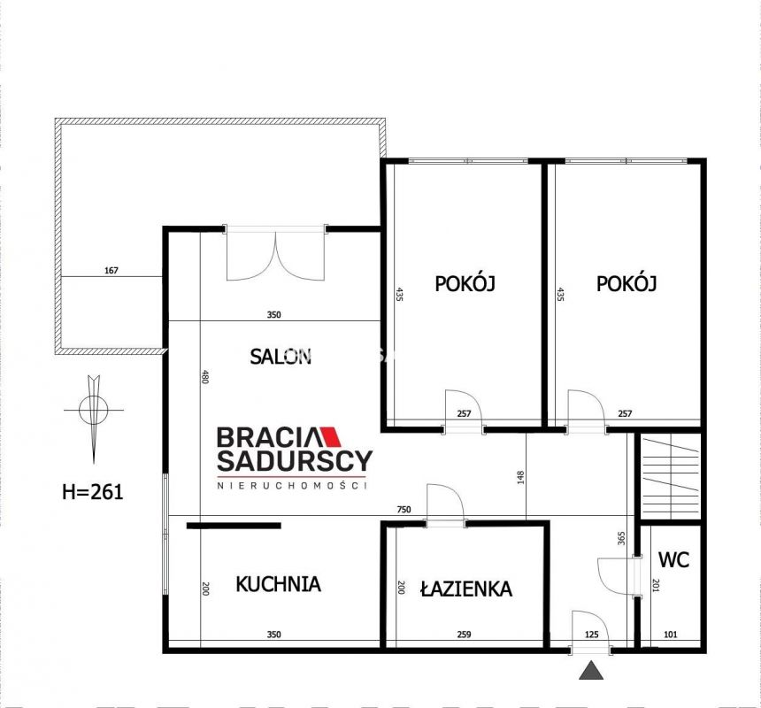 3 pokoje w bloku z windą - Bronowice Residence miniaturka 33