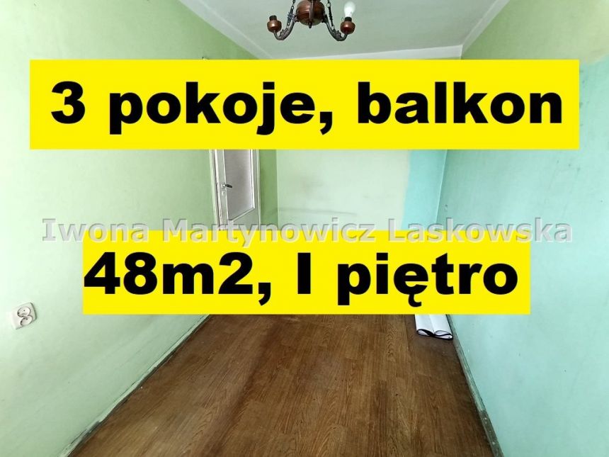 3 pokoje, balkon, pierwsze piętro, Ścinawa miniaturka 10