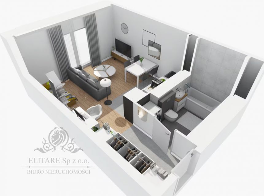 CENTRUM WROCŁAWIA/ Mieszkanie 30,05m2 ,1 pok. /Stare Miasto miniaturka 8