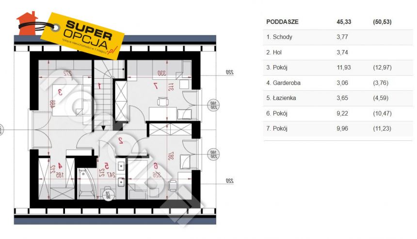 Zagacie, 850 000 zł, 93.92 m2, wolnostojący miniaturka 4