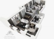 Duże Mieszkanie 81,46m2 z widokiem na rzekę /Wrocław, Kleczków miniaturka 7