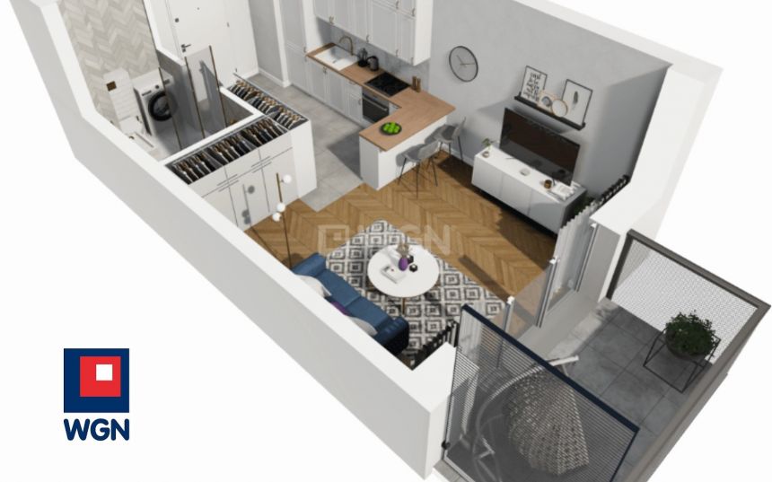 Gdańsk Śródmieście, 321 448 zł, 26.73 m2, oddzielna kuchnia miniaturka 2