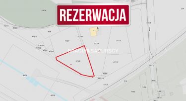 działka pod rekreację Kraków Bielany 20 arów