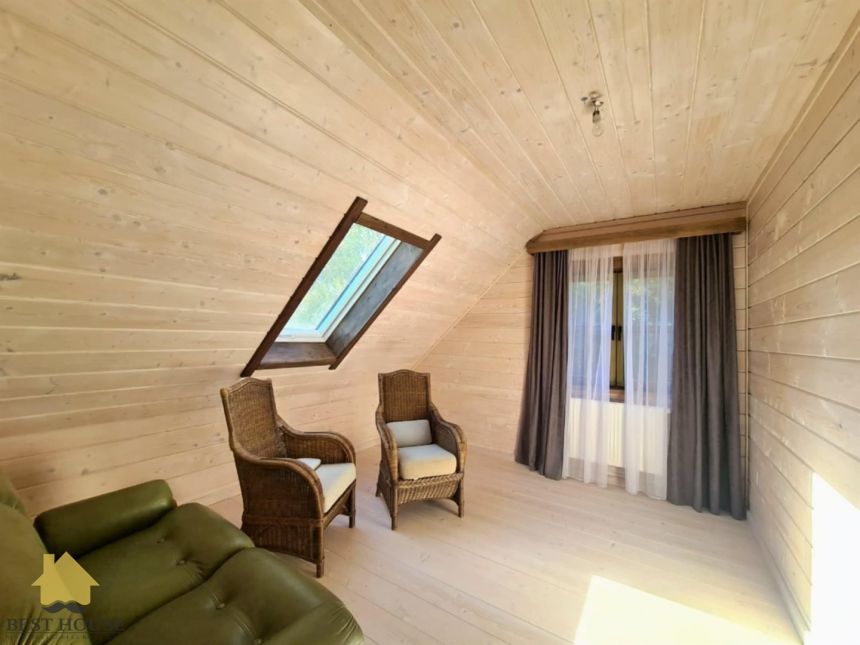 Dom z drewna księżycowego130 m2 sprzedaż Kębło miniaturka 9