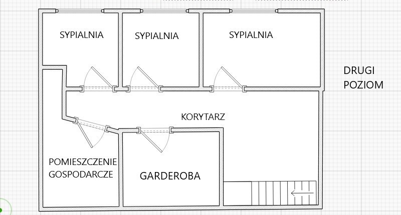 Mieszkanie dwupoziomow, blok z windą miniaturka 11