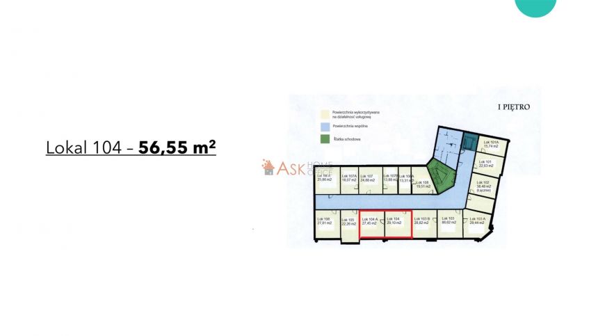 Wrocław Stare Miasto, 3 192 zł, 57 m2, biurowy miniaturka 10